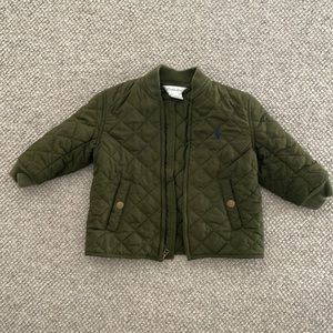 Ralph Lauren Green Quilted Jacket